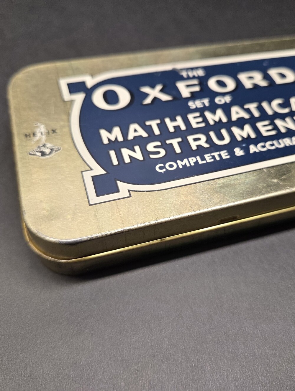Vintage Helix Oxford Mathematical Instruments School Supplies Made In England